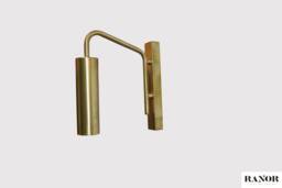 Wall Lighting Brass Candle Lamp Vanity Light Fixture, Art Sconce Mid Century Light - Nadav Model Ranor Design #518-1