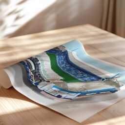 Stamford Bridge Stadium Print, Chelsea Football Club Gift - thumbnail 2