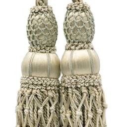 "D??copro Curtain & Drapery Double Tassel Tieback, Length 10"" - 25cm, Spread 38" - thumbnail 3