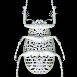 "Beetle Sculpture ""Coleoptera Filigre" - thumbnail 2