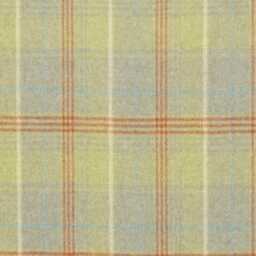 Abraham Moon, Huntingtower, Spruce, 100% Wool Plaid, Checked Tartan Cushion Cover - thumbnail 2