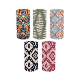 Iliv Designs Tall 6 X 10 Inch Cylindrical Drum Lamp Shade Floral, Marrakech, Botanical Handmade - thumbnail 1