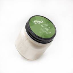 Ojai California Soy Wax Candle, Home Decor Socal Green Coconut Vanilla Lime Scent, Eco Friendly Vegan - thumbnail 2