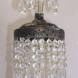 Hanging Light Pendant Or Sconce Custom Made For You. Great Bathroom, Closet, Hallway, Kitchens. Available in Many Finishes - thumbnail 2