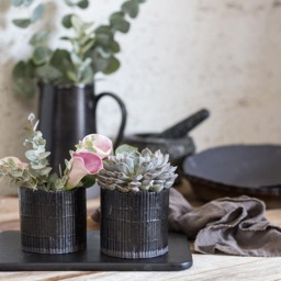Modern Bamboo Design, Black & White - thumbnail 3