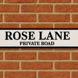 Custom Aluminium Road Sign - Powder Coated House Name Plaque - thumbnail 2
