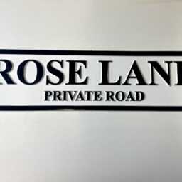 Custom Aluminium Road Sign - Powder Coated House Name Plaque - thumbnail 3