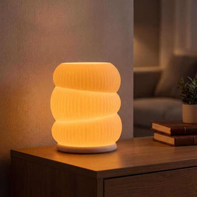 Dimmable Bedside Table Lamp - Modern Minimalist Desk Lighting - image 1