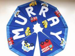 Emergency Vehicle Bunting Bedroom Decor Boy Nursery Cars Rescue Vehicles Transport Garland Banner - thumbnail 1