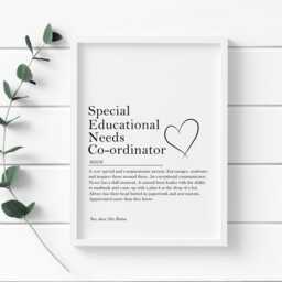 Special Educational Needs Coordinator Gift, Sen Teacher Gift, Send Print, Gifts, Gifts For Sen Teachers, Senco, Sen Card - thumbnail 2