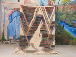 Moroccan Rug, Custom Fabulous Boujad Authentic, Azilal Rug - thumbnail 1