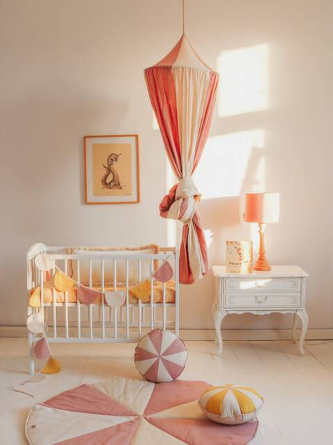 "Patchwork Pillow ""Powder Pink Candy" - image 1