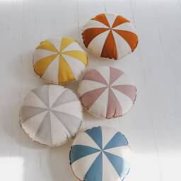 "Patchwork Pillow ""Powder Pink Candy" - thumbnail 4