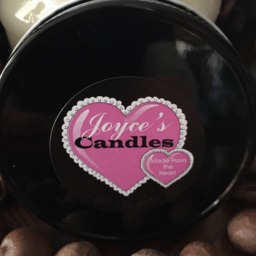 Cinnamon Bun Handmade Hand Poured 8 Oz Soy Candle in Mason Canning Jar With Black Rustic Metal Lid - thumbnail 3