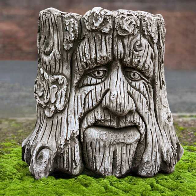 Outdoor Tree Planter Statue Concrete Flower Pot Sculpture Cement Plant Figurine Stone Garden Ornament Planter Lover Gift Yard Art - image 1