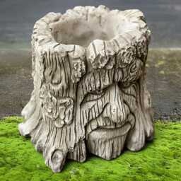 Outdoor Tree Planter Statue Concrete Flower Pot Sculpture Cement Plant Figurine Stone Garden Ornament Planter Lover Gift Yard Art - thumbnail 4
