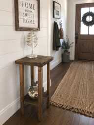 Table/Bedside Occasional Side Telephone Wifi Corner Bespoke - Rustic Handmade Free Delivery