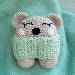 Ready Delivery Baby Polar Bear - Rattle - thumbnail 2