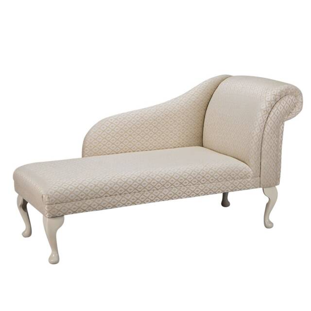 Handmade Gold Trellis Chaise Longue - image 1
