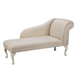 Handmade Gold Trellis Chaise Longue - thumbnail 1