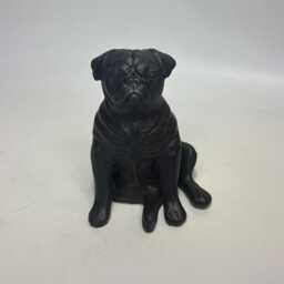 Pug Statue, Pet Memorial, Portrait Custom, Pug, Dog Portrait, Art, Gifts For Lovers, Clay Sculpture, Sculpture - thumbnail 2