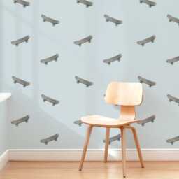 Skateboards Peel-And-stick Removable Fabric Wall Decals - thumbnail 2