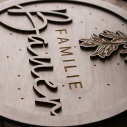 Personalized Christmas Ball, Decorations, Wooden Pendant, Tree Gifts For Children - thumbnail 3