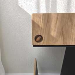 Luxury Oak Bedside Tables, Matching Pair Of Scandinavian Nightstands - Etsy Design Awards Finalist - thumbnail 3