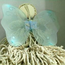 Mop Angel, Mop Christmas Angels, Braided Angels, Hand Made Wall Angel, Christmas Angel Decor, Angel Decor - thumbnail 4