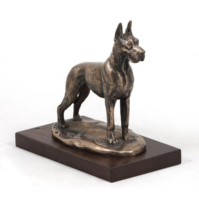 Great Dane - Cropped, Dog Wooden Base Statue, Limited Edition, Artdog - image 1