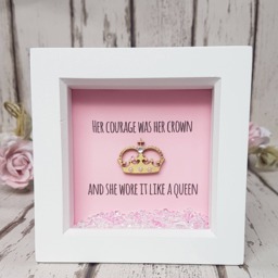 Gifts For Her, Inspiration Quotes, Framed Wall Art, Strength Gift, Special Courage Love You Sending Women Gift - thumbnail 1