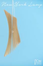 Cnc New York Lamp Laser Cut Wood Lamp Plans - Digital Download - thumbnail 2