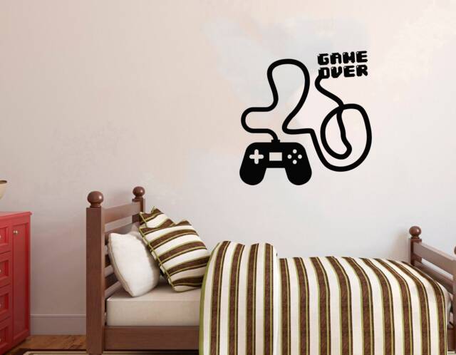 Video Game Controller Wall Decal Gamer Room Decor 2922 - image 1