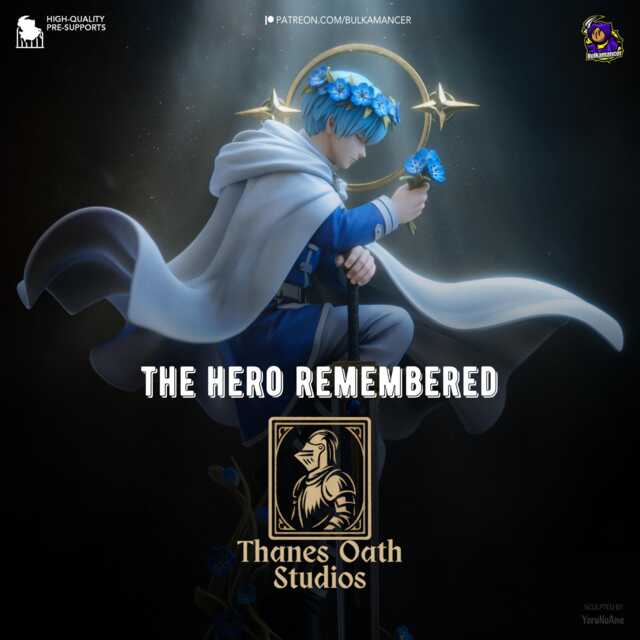 The Hero Remembered - Heroic Knight Elf Era Legend Anime Himmel Resin Figure 16K - image 1