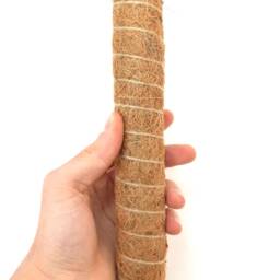 80cm Slim Coco Coir Moss Pole Plant Support For Monstera, Philodendron - thumbnail 3