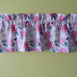 Spring/ Summer Kitchen Window Curtain Valance. Colors. Beautiful Quality Fabric. Kids Room/ /Bathroom /Harley Room - thumbnail 2