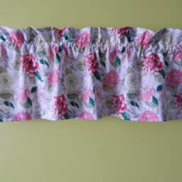 Spring/ Summer Kitchen Window Curtain Valance. Colors. Beautiful Quality Fabric. Kids Room/ /Bathroom /Harley Room - thumbnail 3
