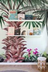 Tropical Palm Meadow, Removable Wallpaper, Exotic Wallpaper, Palms, Reusable, Wall Mural, Decal, Repositionable, Adhesive #4 - thumbnail 1