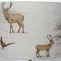 Forest Fox Lampshade UK Made Kids Lampshade Animal Shade Children's Lamp Woodland Stag Deer Lampshade - thumbnail 2