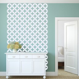 Moorish Circle Pattern Wall Decal - Modern Accent Decor - thumbnail 3