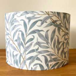 William Morris Willow Bough Mineral Drum Lampshade - Vintage Style Home Decor