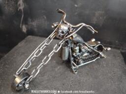 Skull Motorcycle - Small Item - thumbnail 1