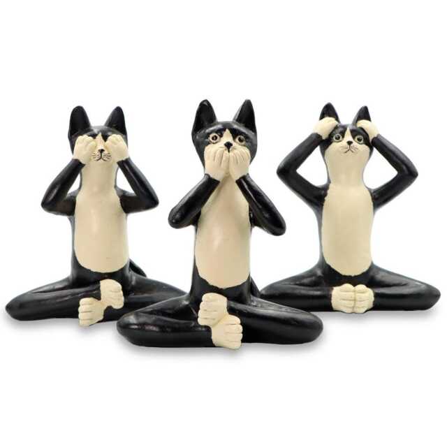 Three Wise Cats - image 1