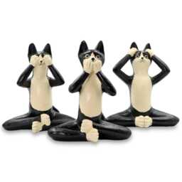 Three Wise Cats - thumbnail 1