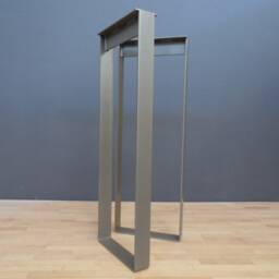 "Bar High Custom Metal Table Legs, 40""x14"" Height Steel Legs, Height 36"" To 40" - thumbnail 2