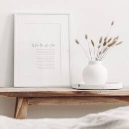 When You Are Old Print - William Butler Yeats Poem Romantic Wall Art Wedding Or Anniversary Gift Unframed - thumbnail 4