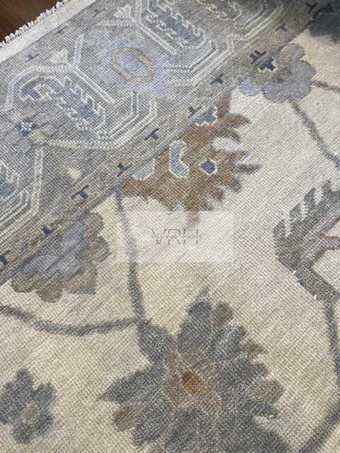 Persian Oushak Aesthetic Neutrals Rugs 4x6, 5x8, 6x9, 8x10, 9x12, 10x14 Ft Handmade For Living Room - Antique Contemporary Rug - image 1
