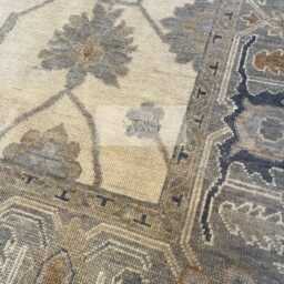 Persian Oushak Aesthetic Neutrals Rugs 4x6, 5x8, 6x9, 8x10, 9x12, 10x14 Ft Handmade For Living Room - Antique Contemporary Rug - thumbnail 2