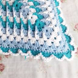 Baby Boy Blankets, Girl Crochet Blanket, Kids Baby Shower Gift - thumbnail 3