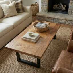 The Cotswold Coffee Table - Rustic English Country Style Handmade in The UK - thumbnail 2